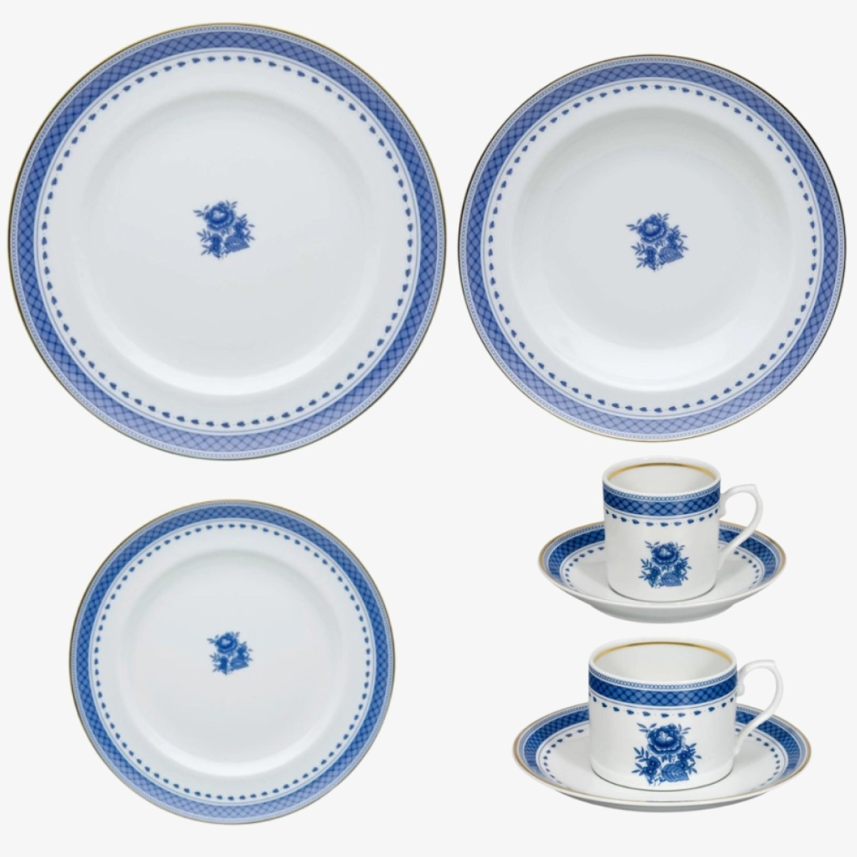 Aparelho de Jantar Cozinha Velha Vista Alegre 30 Peças | Matisse Casa