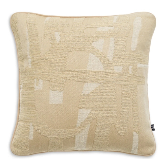 Almofada Quadrada Saphira Natural II Eichholtz 