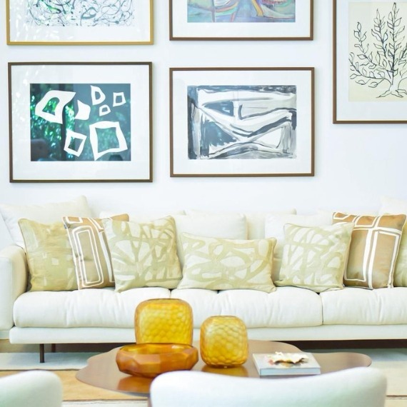 Almofada Retangular Saphira Natural Eichholtz 