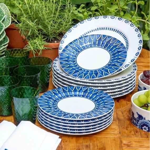 Aparelho de Jantar Azure Vista Alegre 18 Peças