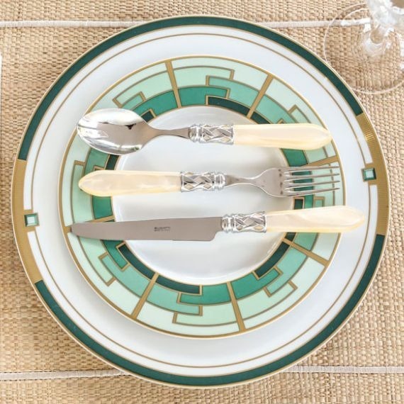Aparelho de Jantar Emerald Vista Alegre 12 Peças