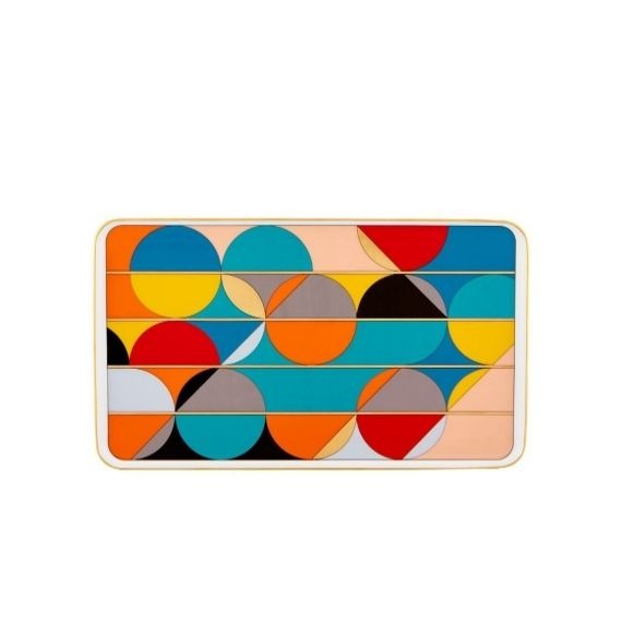 Bandeja Retangular Futurismo M Vista Alegre