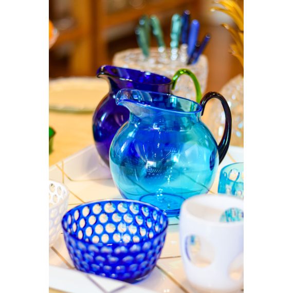 Bowl Lente Azul Acrílico Mario Luca Giusti 