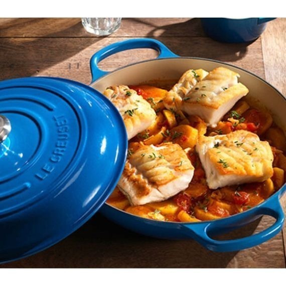Caçarola Buffet Signature Azul Marseille n°26 Le Creuset