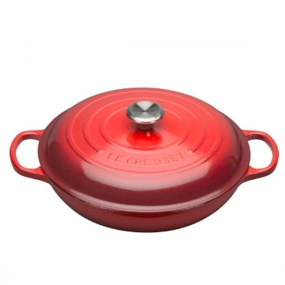 Caçarola Buffet Signature Vermelha n°30 Le Creuset