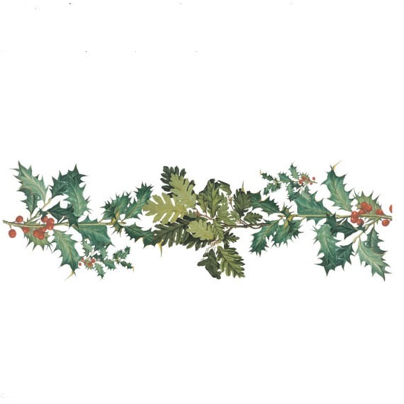 Caminho de Mesa Natal 0,50 x 1,50 Linho The Napking