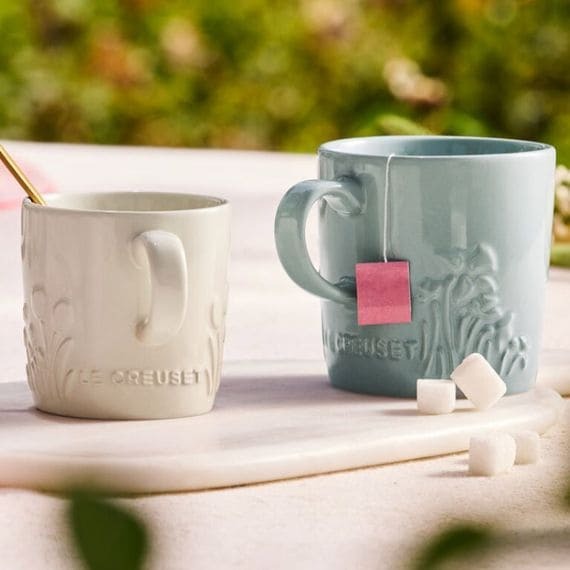 Caneca Cappuccino Jardim Le Creuset Sea Salt