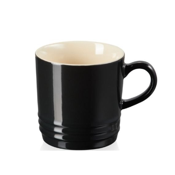 Caneca Cappuccino Le Creuset  Black Onix 