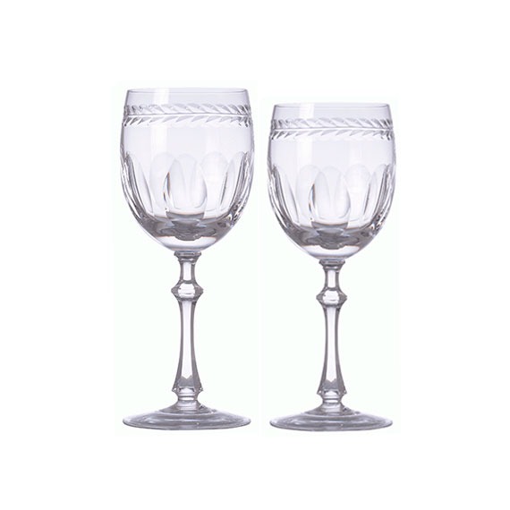 Conjunto Taças Vitória Cristal Mozart 12 peças