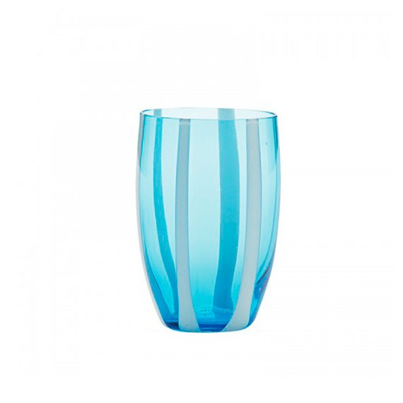 Copo Listras Aquamarine Zafferano
