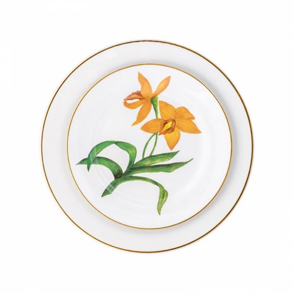 Prato Sobremesa Orquídeas Matisse Casa 