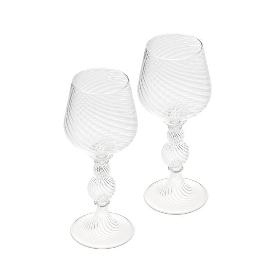 Conjunto Taças de Vinho Tourbillon Christofle 2 Peças
