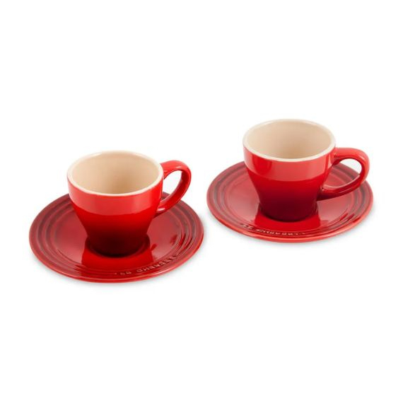 Conjunto Xícaras Espresso Vermelho Le Creuset 2 peças