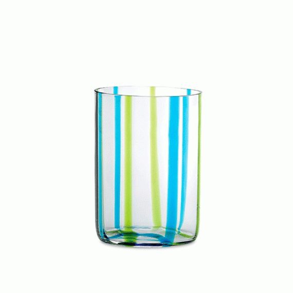 Copo Tirache Aquamarine/Verde Zafferano