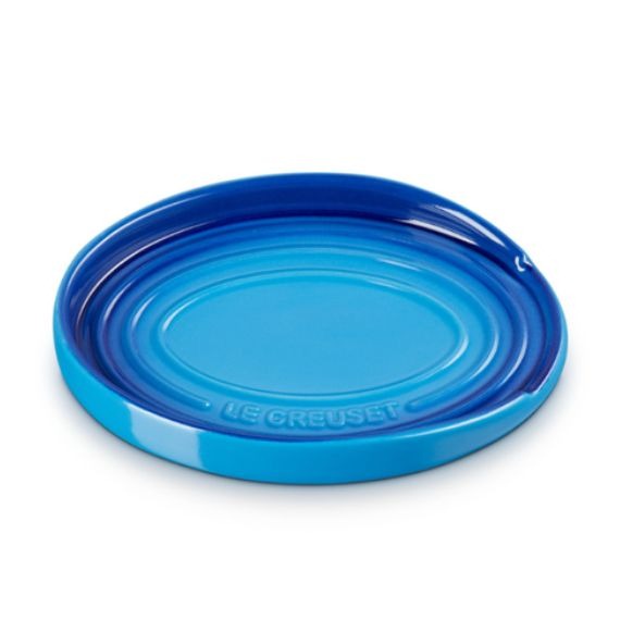 Descanso Oval para Colher Azul Le Creuset