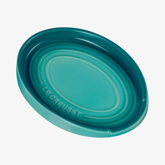Descanso Oval para Colher Blue Riviera Le Creuset