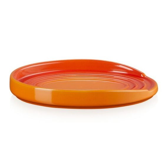 Descanso Oval para Colher Laranja Le Creuset