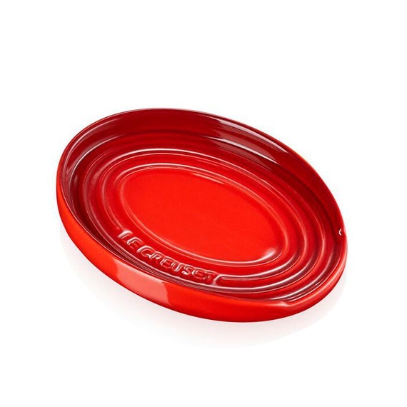 Descanso Oval para Colher Vermelho Le Creuset