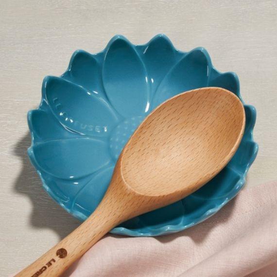 Descanso para Colher Sunflower Azul Caribe Le Creuset