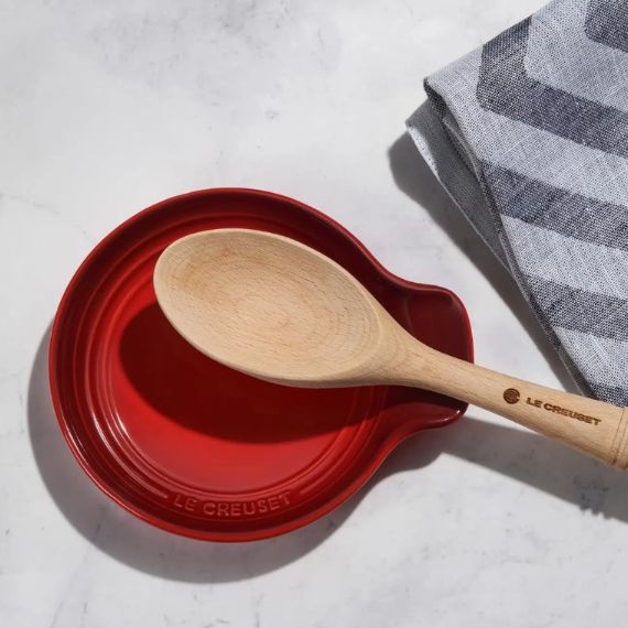 Descanso Redondo para Colher Vermelho Le Creuset
