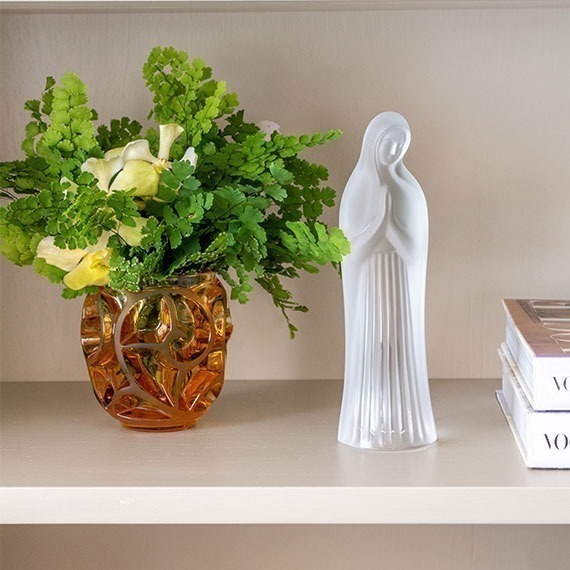 Escultura Lalique Nossa Senhora 