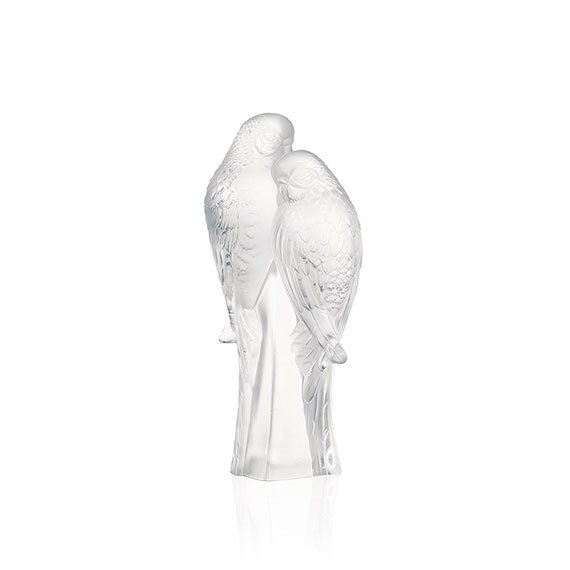 Escultura Perruches Lalique