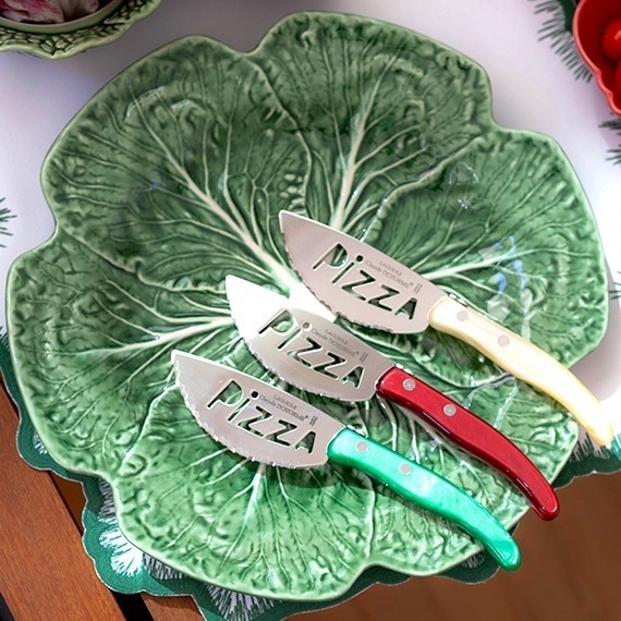 Faca para Pizza Claude Dozorme Laguiole Vermelho