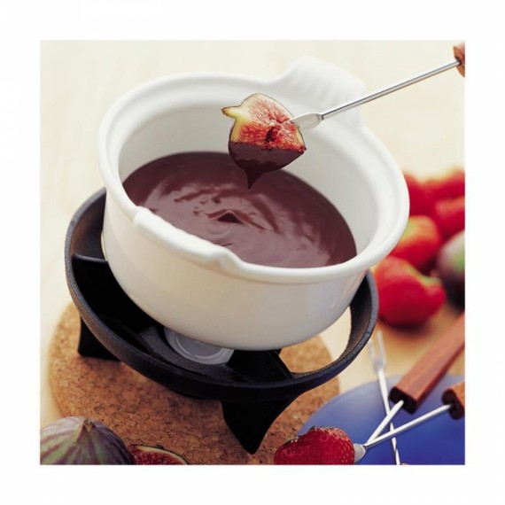 Fondue Chocolate Le Creuset Vermelho