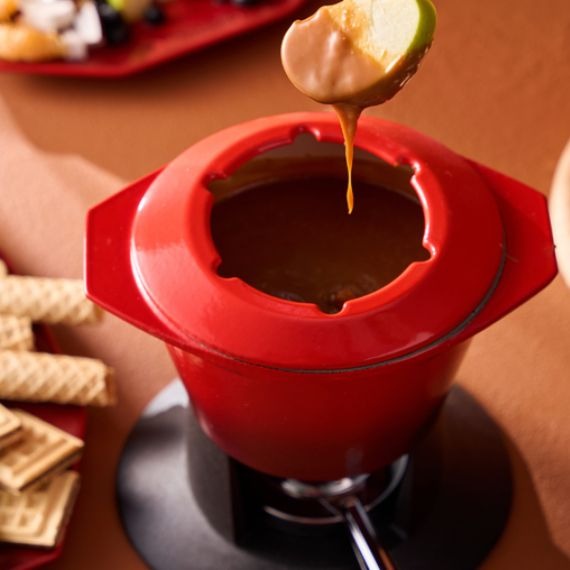 Fondue Gourmand Le Creuset Vermelho