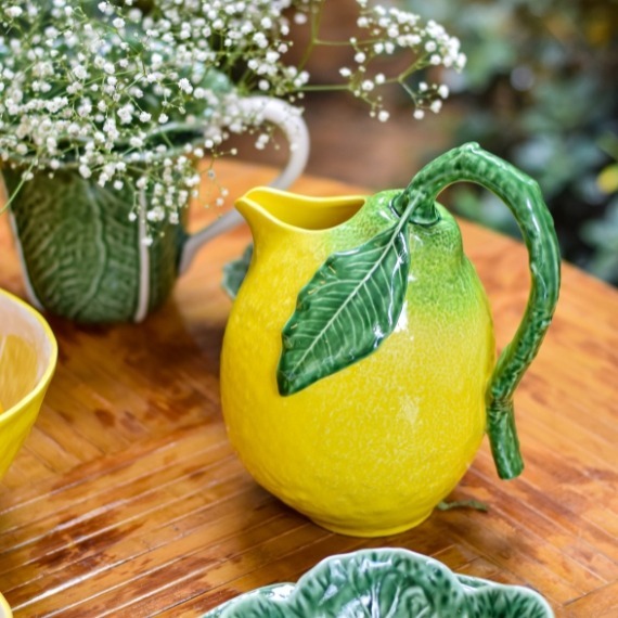 Jarra Limão Bordallo Pinheiro