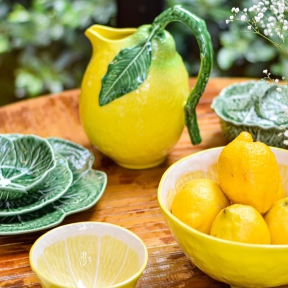 Jarra Limão Bordallo Pinheiro