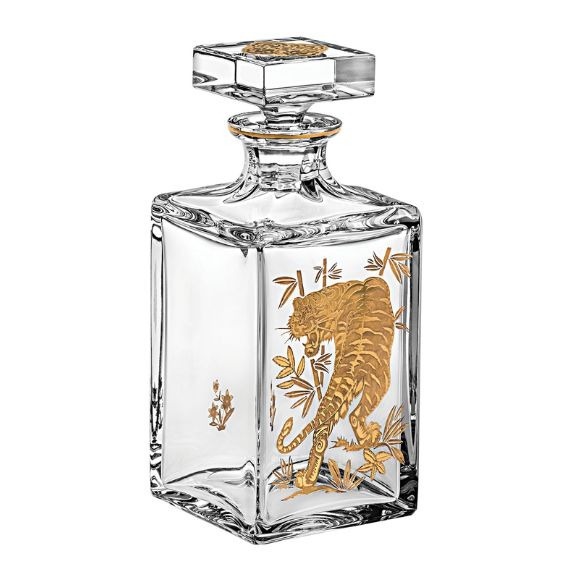 Licoreira Tigre Golden Cristal Vista Alegre