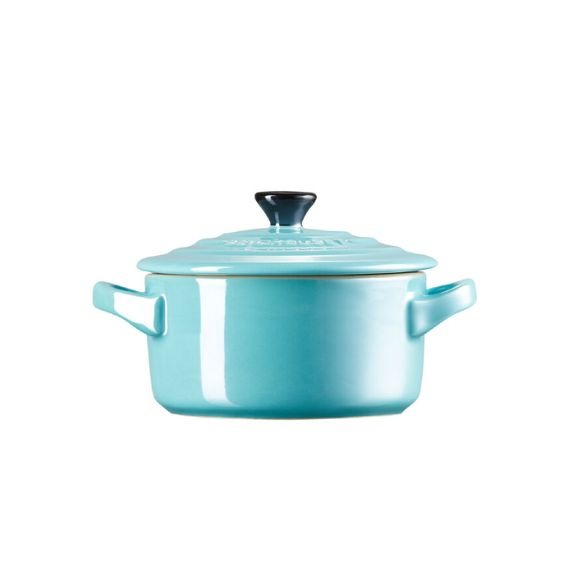 Mini Cocotte Azul Caribe Le Creuset