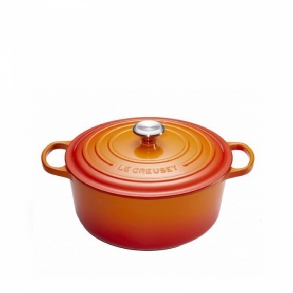 Panela Redonda Signature Laranja n°24 Le Creuset
