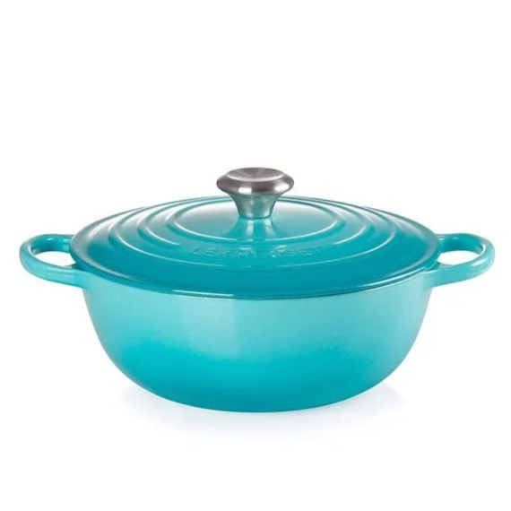 Panela Marmita Azul Caribe n°26 Le Creuset