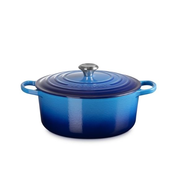 Panela Redonda Signature Azul n°20 Le Creuset