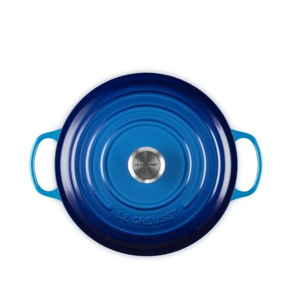 Panela Redonda Signature Azul n°20 Le Creuset