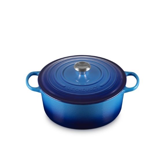Panela Redonda Signature Azul n°20 Le Creuset