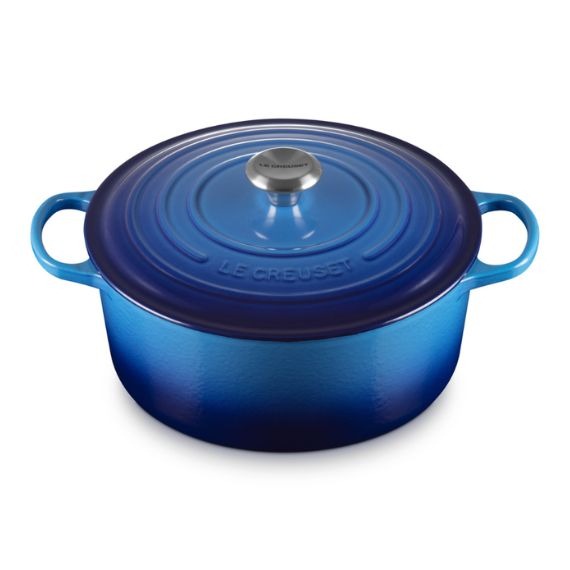 Panela Redonda Signature Azul n°24 Le Creuset