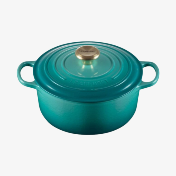 Panela Redonda Signature Blue Riviera n°26 Le Creuset