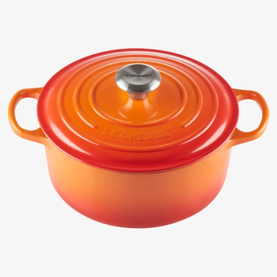 Panela Redonda Signature Laranja n°34 Le Creuset