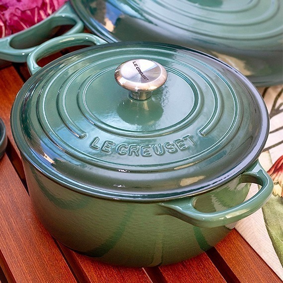 Panela Redonda Signature Artichaut n°22 Le Creuset