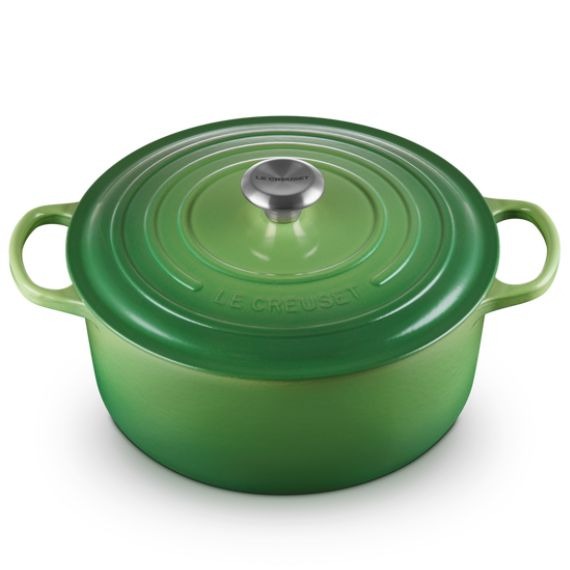 Panela Redonda Signature Le Creuset Bamboo Green n°26