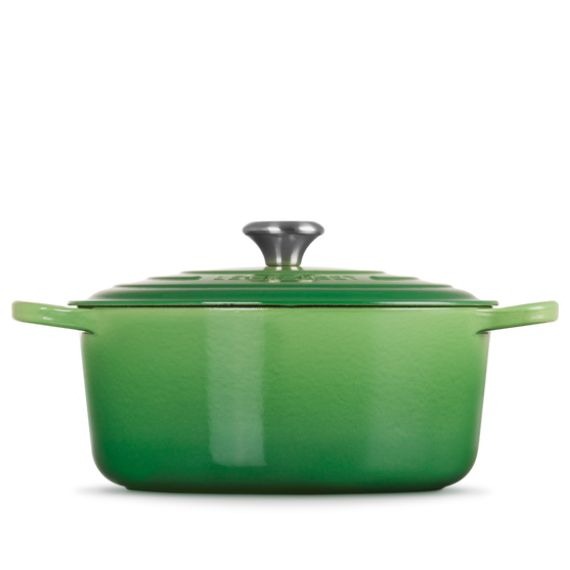 Panela Redonda Signature Bamboo Green n°26 Le Creuset