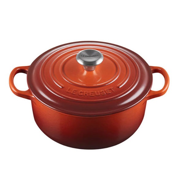 Panela Redonda Signature Le Creuset Cayenne n°28