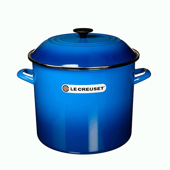 Panela Stock Pot Le Creuset Azul Marseille n°22