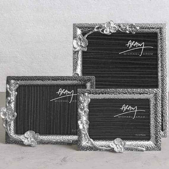 Porta Retrato Orquídea Michael Aram 10cm x 15cm