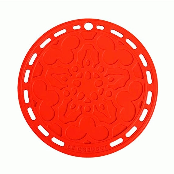 Porta Travessa Silicone Vermelho Le Creuset