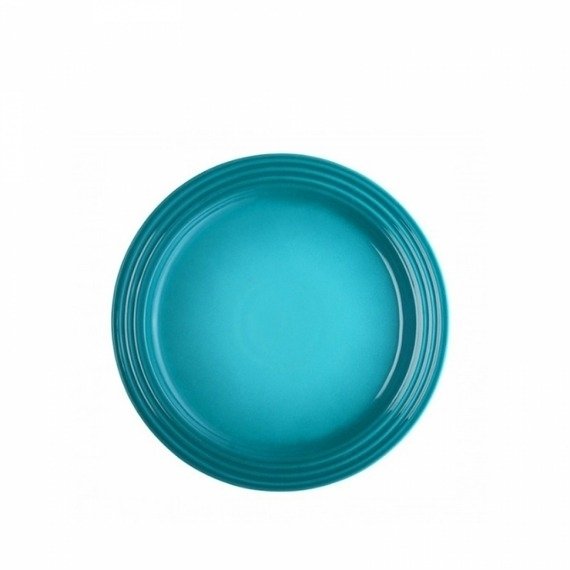 Prato Sobremesa 22cm Le Creuset Azul Caribe