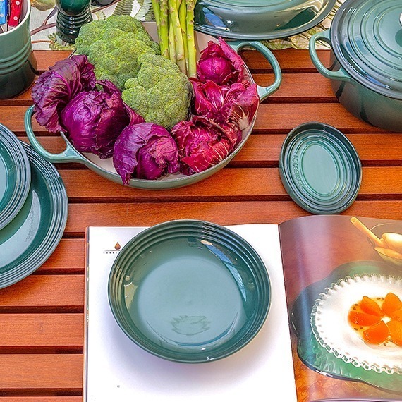 Prato Fundo Artichaut 22cm Le Creuset